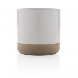 Glazed ceramic mug