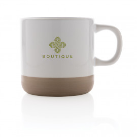 Glazed ceramic mug