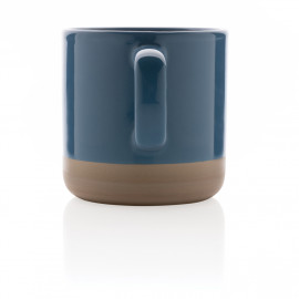 Glazed ceramic mug