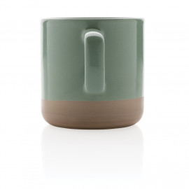 Glazed ceramic mug