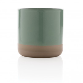 Glazed ceramic mug