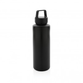 RCS certified recycled PP water bottle with handle