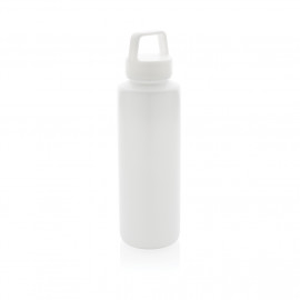 RCS certified recycled PP water bottle with handle