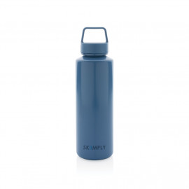 RCS certified recycled PP water bottle with handle