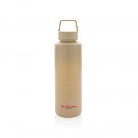 RCS certified recycled PP water bottle with handle