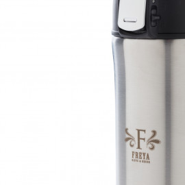 RCS Recycled stainless steel easy lock vacuum mug