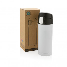 RCS Recycled stainless steel easy lock vacuum mug