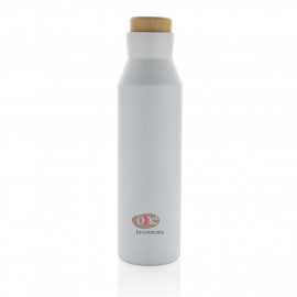 Gaia RCS certified recycled stainless steel vacuum bottle