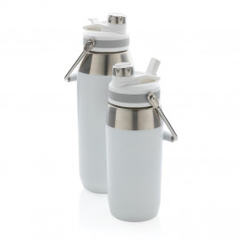 Vacuum stainless steel dual function lid bottle 500ml