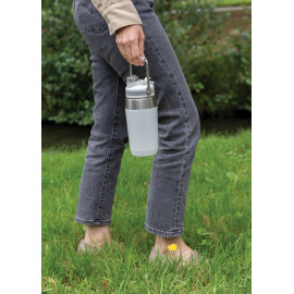 Vacuum stainless steel dual function lid bottle 500ml
