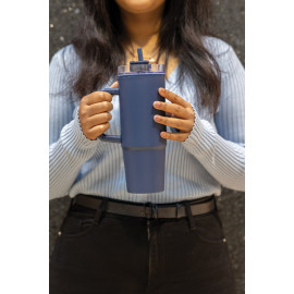 Tana RCS recycled plastic tumbler with handle 900ml