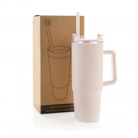 Tana RCS recycled plastic tumbler with handle 900ml