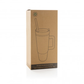 Tana RCS recycled plastic tumbler with handle 900ml