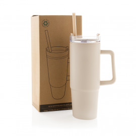 Tana RCS recycled plastic tumbler with handle 900ml