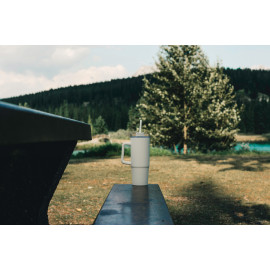 Tana RCS recycled plastic tumbler with handle 900ml