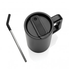 Cube RCS certified recycled steel mug 800ml