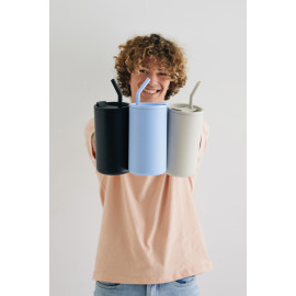 Cube RCS certified recycled steel mug 800ml