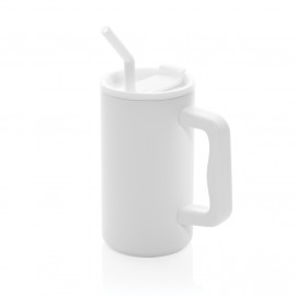 Cube RCS certified recycled steel mug 800ml