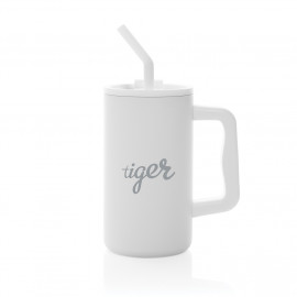 Cube RCS certified recycled steel mug 800ml