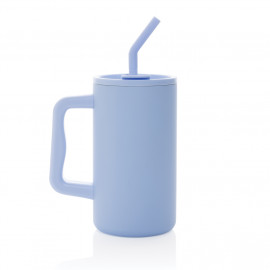 Cube RCS certified recycled steel mug 800ml