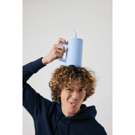 Cube RCS certified recycled steel mug 800ml