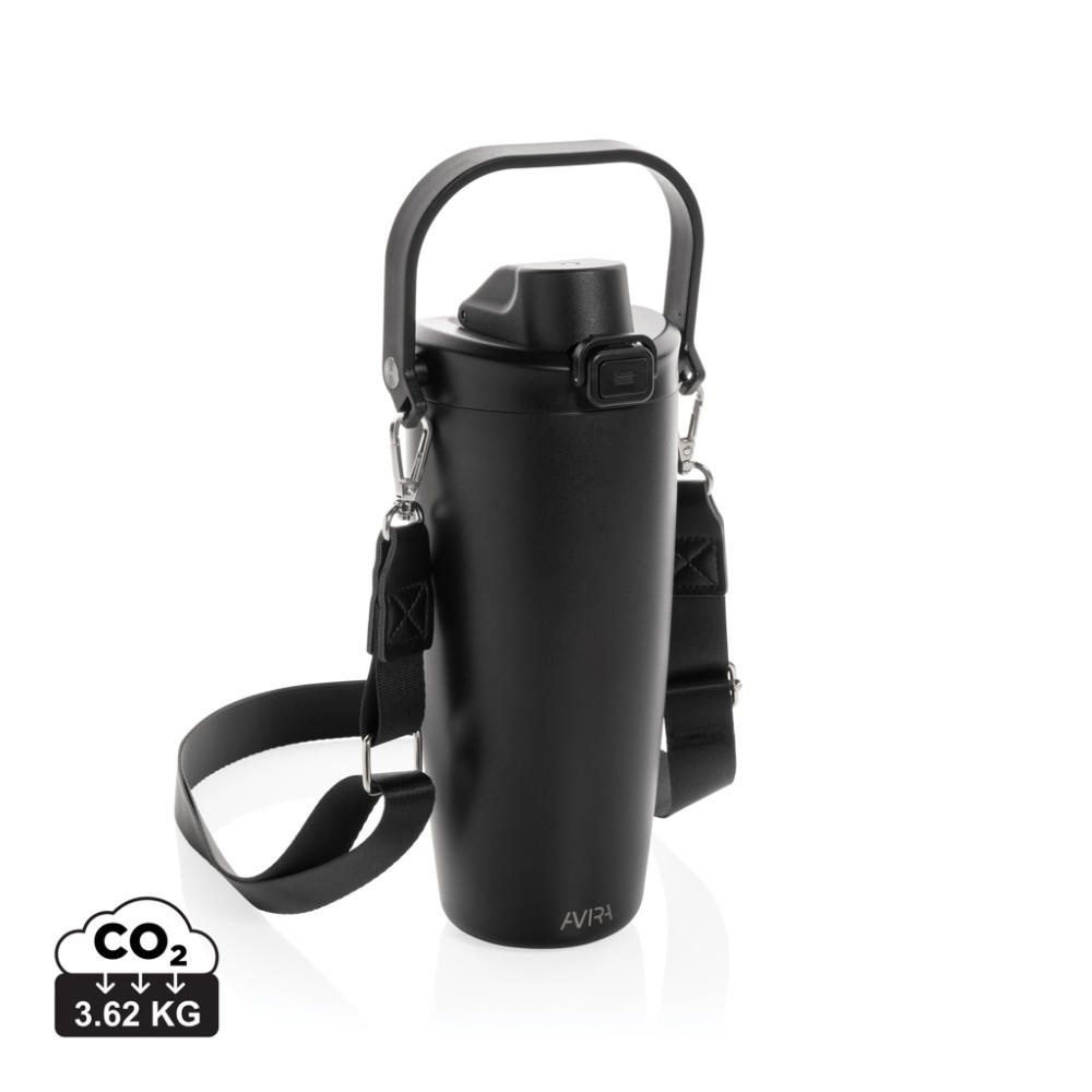 Avira Ayala RCS re-steel duosip lockable crossbody tumbler