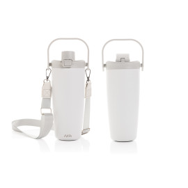Avira Ayala RCS re-steel duosip lockable crossbody tumbler