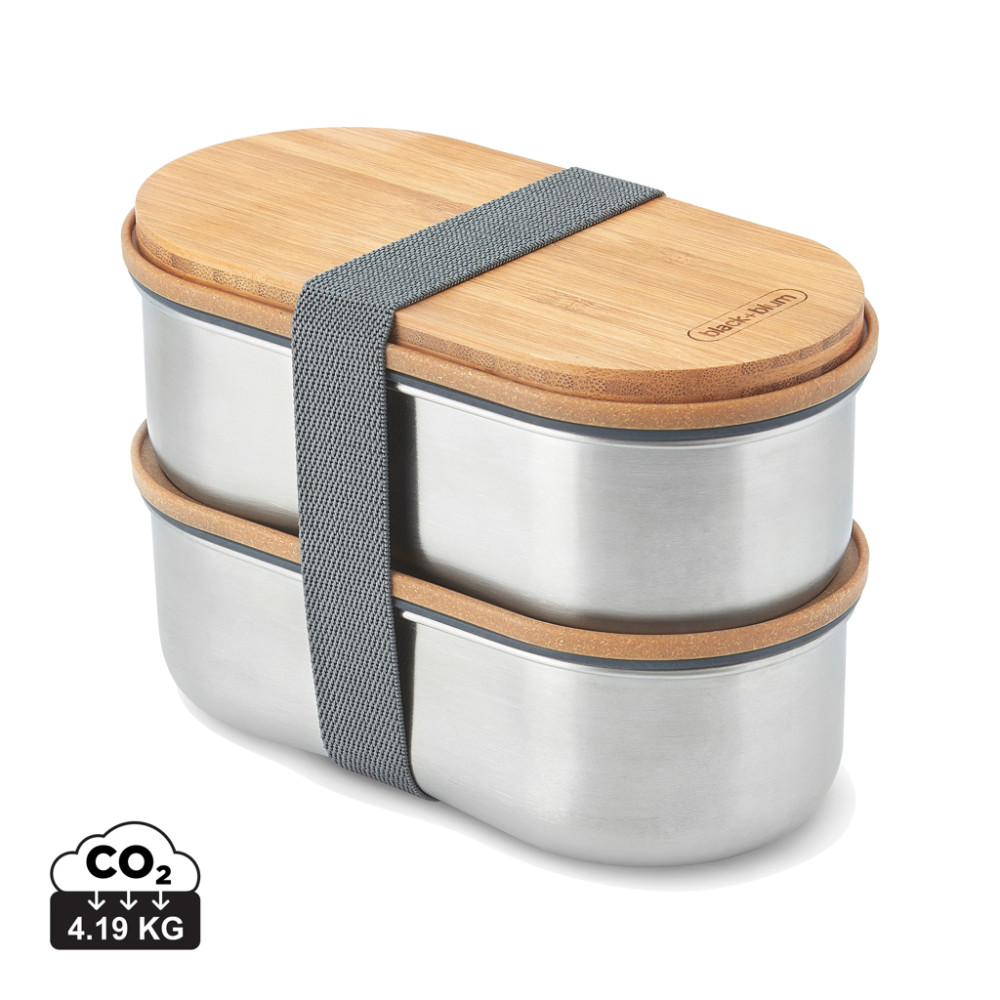 Black+Blum Stainless Steel Double Bento Box