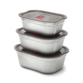 Black+Blum Mealprep Box 3pcs Set Small, Medium, Large