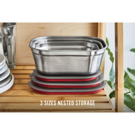 Black+Blum Mealprep Box 3pcs Set Small, Medium, Large