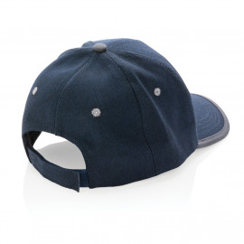 Impact AWARE™ Brushed rcotton 6 panel contrast cap 280gr