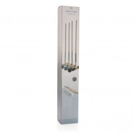 Wooden croquet set