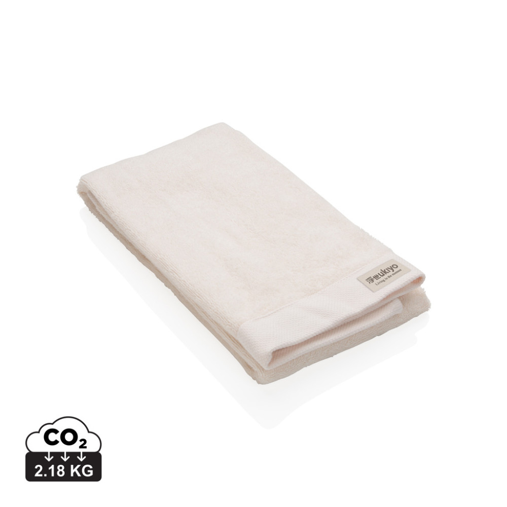 Ukiyo Sakura AWARE™ 500 gsm bath towel 50 x 100cm