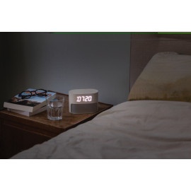 LumaRise RCS reycled plastic white noise alarm clock