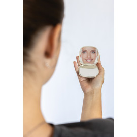 Reflecta RCS recycled plastic make-up mirror