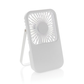 Aervina RCS recycled plastic re-chargeable desk fan