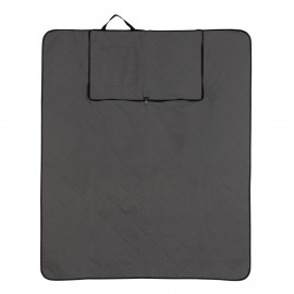 Impact Aware™ RPET foldable quilted picnic blanket