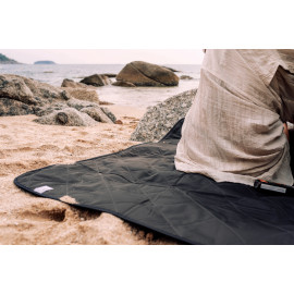 Impact Aware™ RPET foldable quilted picnic blanket