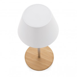 Pure Glow RCS usb-rechargeable recycled plastic table lamp