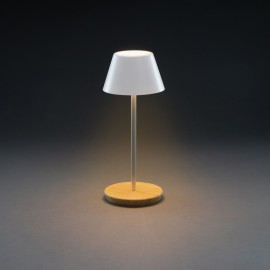 Pure Glow RCS usb-rechargeable recycled plastic table lamp
