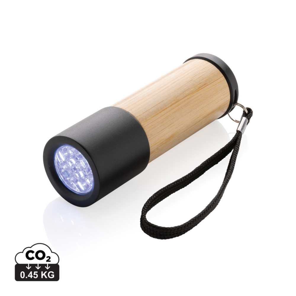 Bamboo and RCS certfied recycled plastic torch