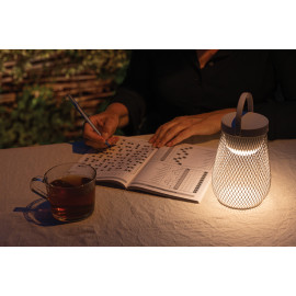 Aurora RCS recycled plastic USB re-chargeable table lamp