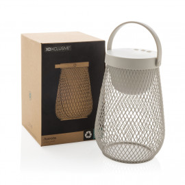 Aurora RCS recycled plastic USB re-chargeable table lamp