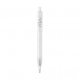 GRS RPET X8 transparent pen