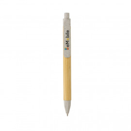Write responsible recycled paper barrel pen