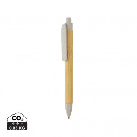 Write responsible recycled paper barrel pen