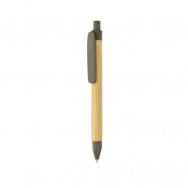 Write responsible recycled paper barrel pen