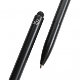 Kymi RCS certified recycled aluminium pen with stylus