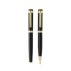 Swiss Peak Luca RCS recycled brass deluxe pen set