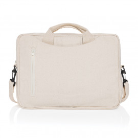 Laluka AWARE™ recycled cotton 15.4 inch laptop bag